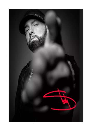 Eminem signed mounted - eminem, 4