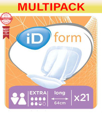 iD Expert Form  Extra - Size 2 -  Incontinence Pads - 6 Packs of 21