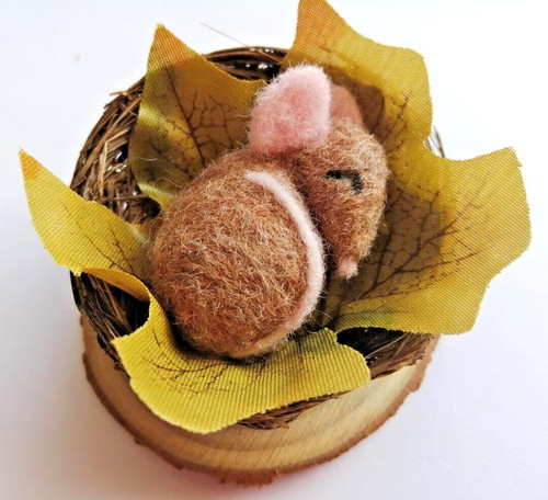 Hand made needle felt - made,