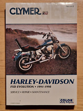 Clymer Repair Manual Harley Davidson Dyna FXD Evolution 91-98