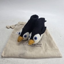 Sew heart felted peter penguin - heart,