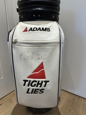 Adams Tight Lies Tour Pro Staff Golf Bag Signed by Nick Faldo