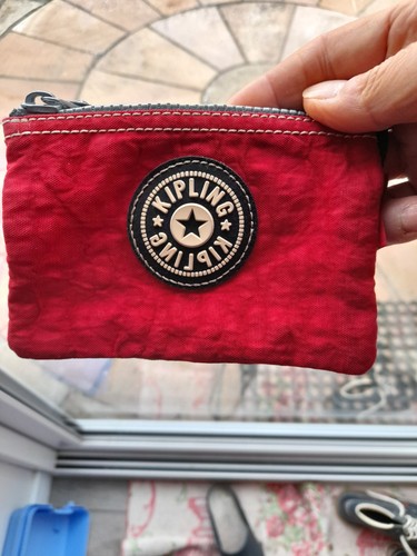 Genuine red zipped - , kipling