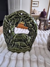 Green Ornament Vintage Fallow Deer Wall Ornament