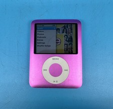 Apple iPod Nano A1236 3rd Generation 8GB MP3 Player Pink - Tested