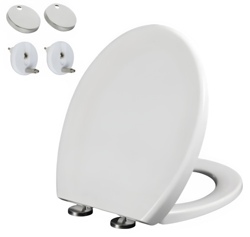 Quick release toilet seat soft - quick,