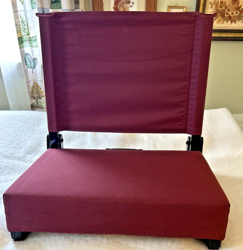 Ecu maroon stadium chair - ecu,