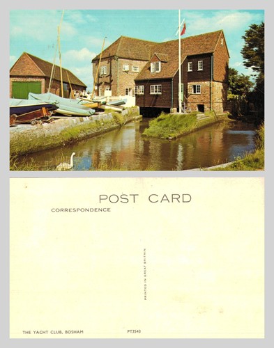 Vintage postcard the yacht - vintage,