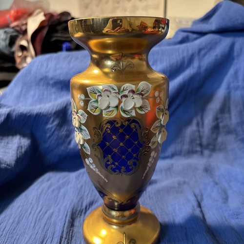 Vintage bohemian art glass - bohemian,