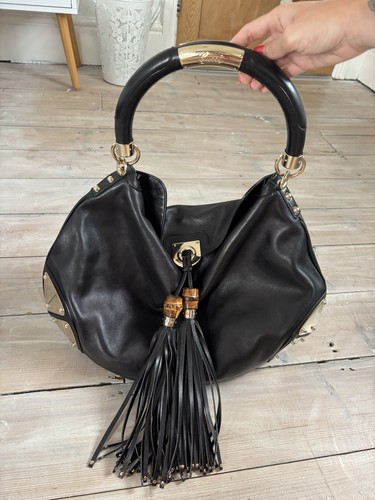 Gucci large indy hobo black - large,