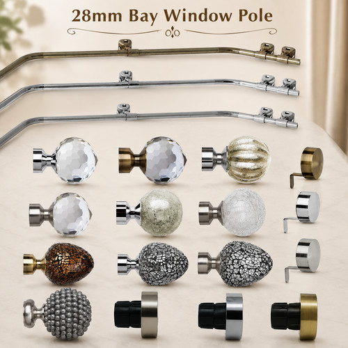 28mm eyelet bay - bay, curtain