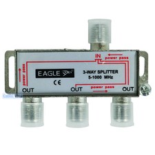 3 WAY F SPLITTER # SKY TV