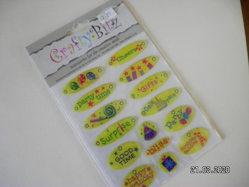 Pack epoxy stickers by - 1, of