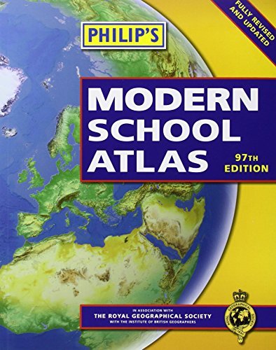 Philip modern school atlas - school,