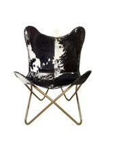Folding cowhide hair leather - folding,