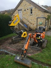 Mini Digger, Micro Digger Hire Somerset,self drive or operator,competitive rates