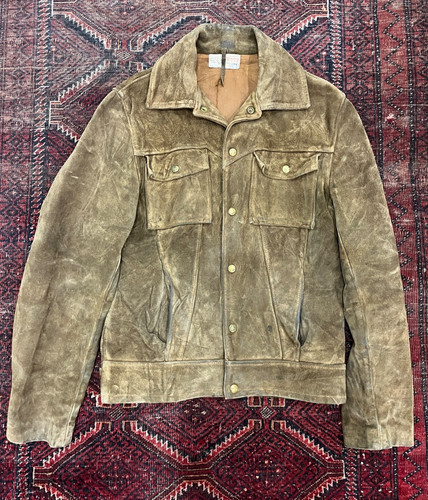 Vintage vtg 1970s 70s suede - 70s,