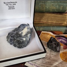 Blue John Stone - x2 Fluorite
