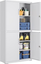 SONGMICS Metal Storage Cabinet
