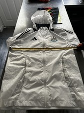 adidas newcastle united Training Walk Out Jacket Medium White Black 2024