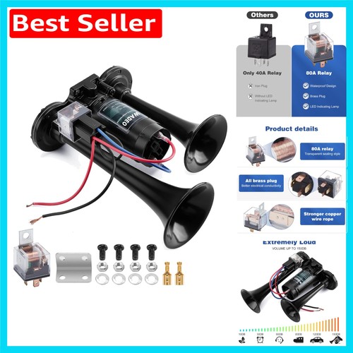 Durable 150db air horn with - air,