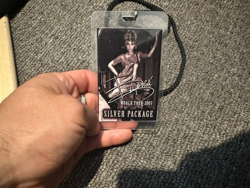 Beyonce vip lanyard 2007 - beyonce,