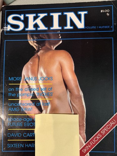 Vintage skin magazine - vintage, 1980