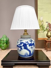 Single Blue White HandCrafted