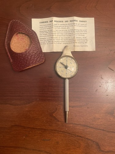 Vintage german opsimeter - german, map