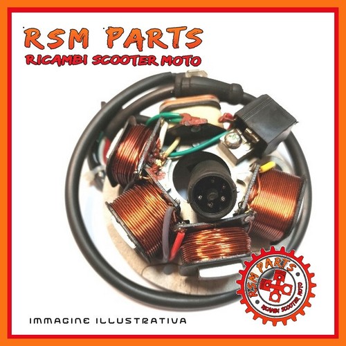 Flywheel plate stator piaggio - plate,