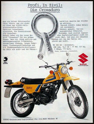 Suzuki 250 original - suzuki,