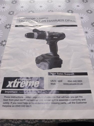 Challenge xtreme 18v - xtreme, cordless
