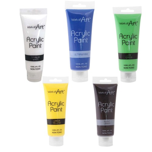 Acrylic paint 120ml range - acrylic,