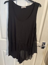 Label Lab Black Tunic Vest Top