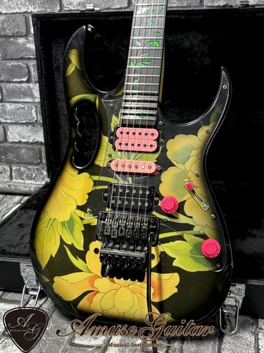 Ibanez jem77fp floral pattern - floral,