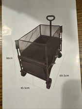 Collapsible Wagon -  Black -