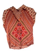 Rachel Zoe Boho Print Blouse