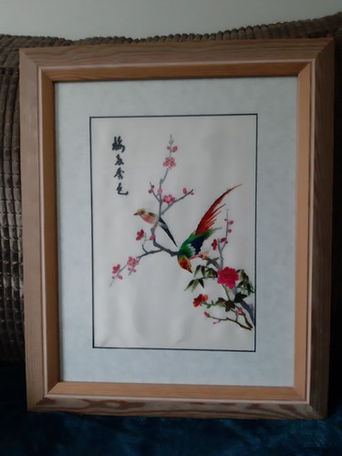 Vintage chinese embroidery - chinese,