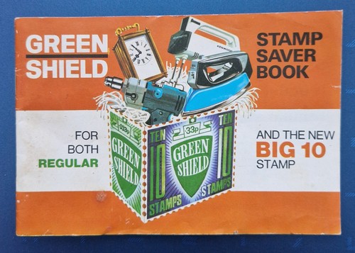 1970s green shield - 1970s, stamps