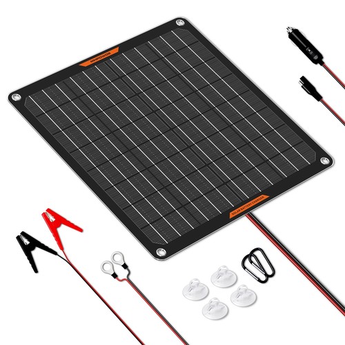 10w solar panel 12v trickle - panel,