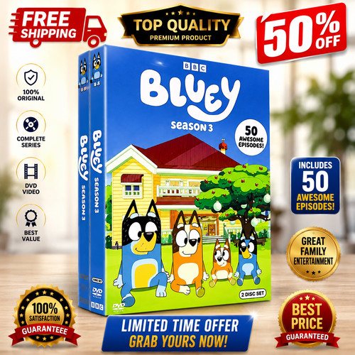Bluey seasons 6 - bluey, (dvd),