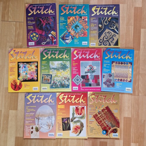 Stitch embroidery magazines - stitch,
