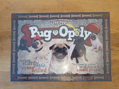 Pug opoly board game dog - opoly,