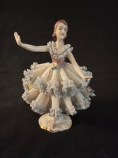 Dresden ballerina figurine 