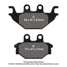 EBC Motorcycle TT Brake Pads