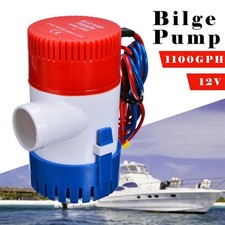 1100GPH 12V Marine Bilge Pump