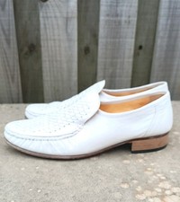 Vintage Grenson True Moccasin Men's Bench Made & Hand sewn made in England UK8