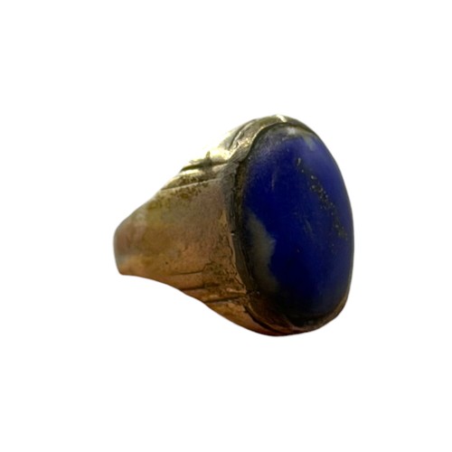 Vintage silver lapis lazuli - vintage,