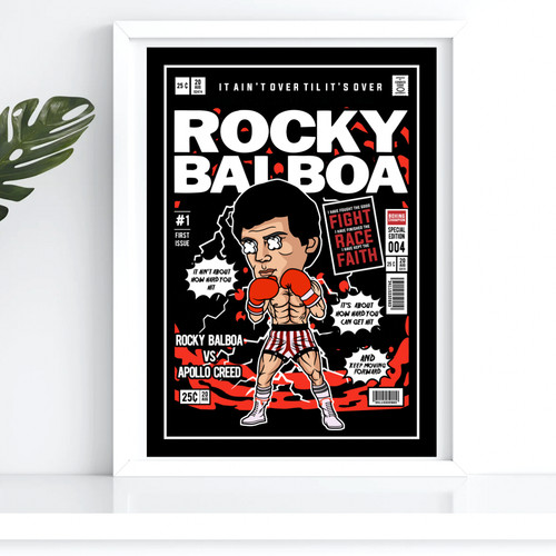Rocky balboa print - rocky, a3