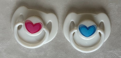 White pink heart blue - heart, &